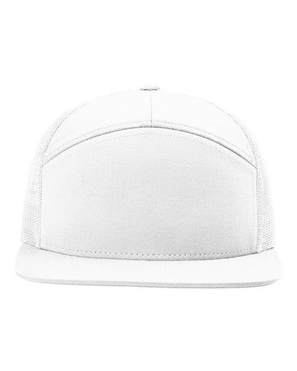 Richardson 168 Seven-Panel Trucker Cap, Snapback