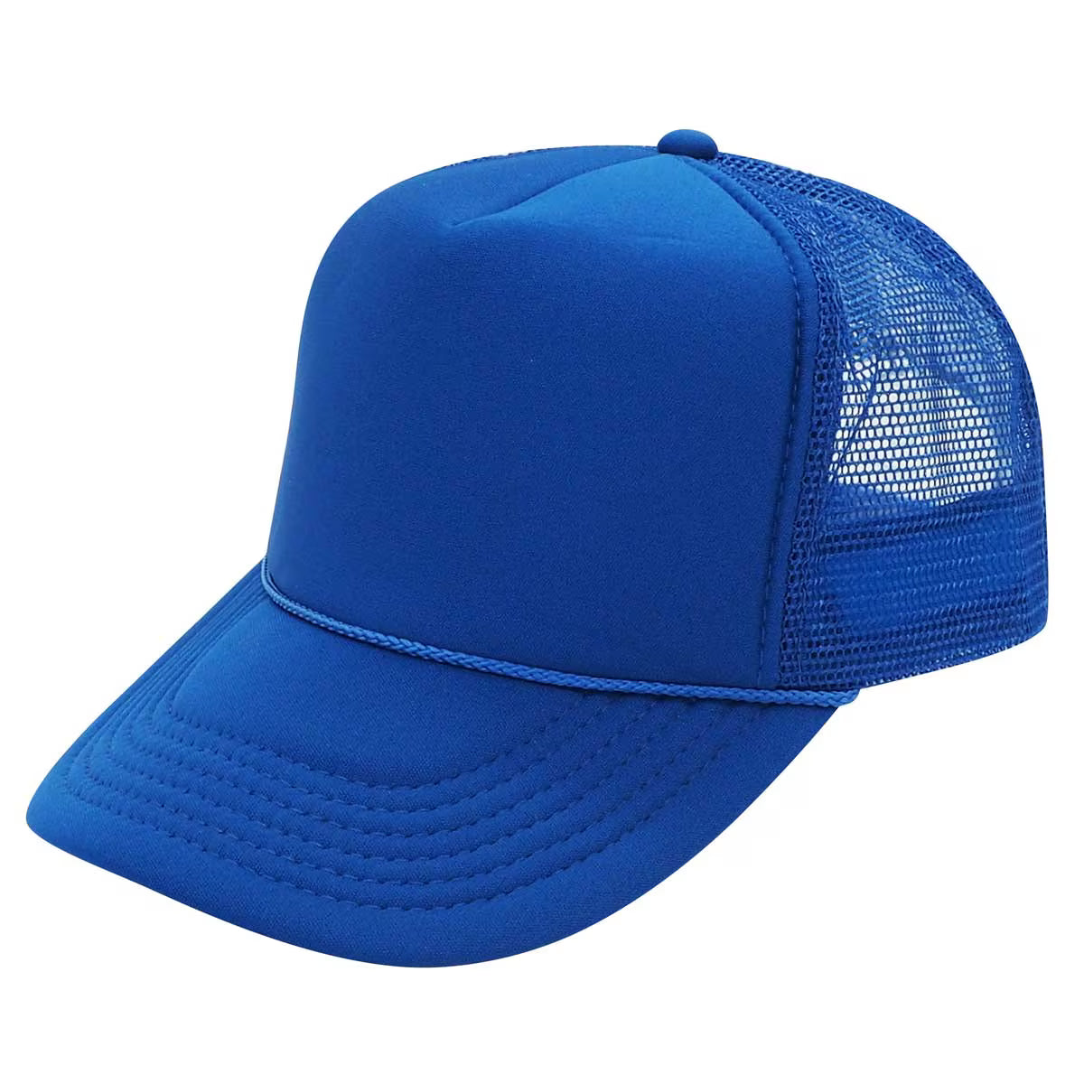 Nissun Foam Trucker Hat, 5 Panel Mesh Cap, Solid Colors - SSC