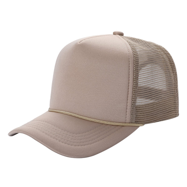 STM-Sponge Trucker Mesh Cap – Breathable Mesh Back Snapback Hat - KHI