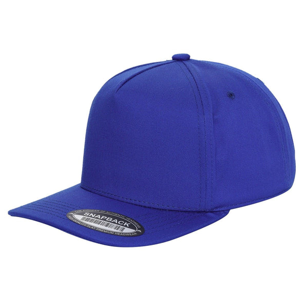 Premium TC-5-Panel 2-Tone Snapback Cap – Structured Fit, Cotton/Poly Blend - ROY