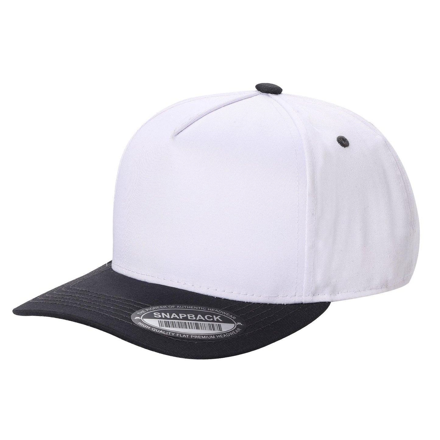 WAYCAP TC 5-Panel Snapback Hat TAN/BLK