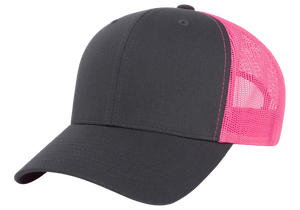 Charcoal/Neon Pink