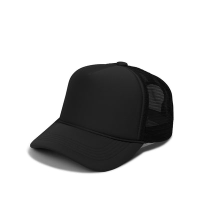 BASIC CAPS - Plain Foam Trucker Hat 8004