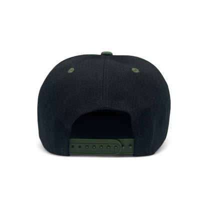Basic Cap Plain Poly Snapback Hat 8002