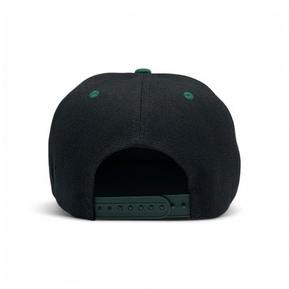 Basic Cap Plain Poly Snapback Hat 8002