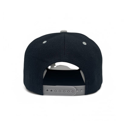 Basic Cap Plain Poly Snapback Hat 8002