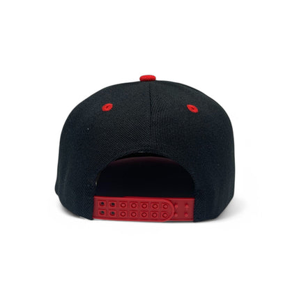 Basic Cap Plain Poly Snapback Hat 8002