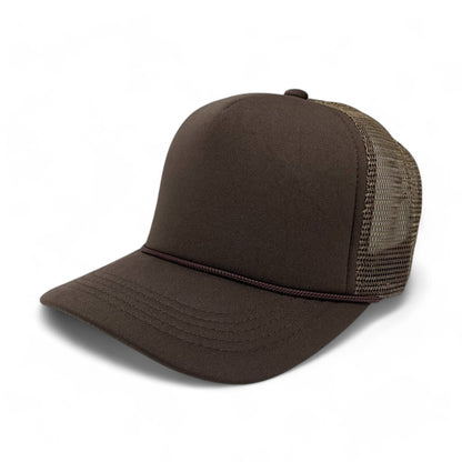 BASIC CAPS - Plain Foam Trucker Hat 8004