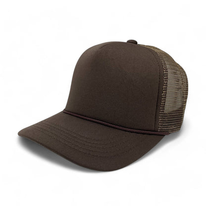 BASIC CAPS - Plain Foam Trucker Hat 8004