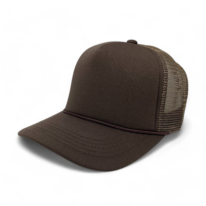 BASIC CAPS - Plain Foam Trucker Hat 8004