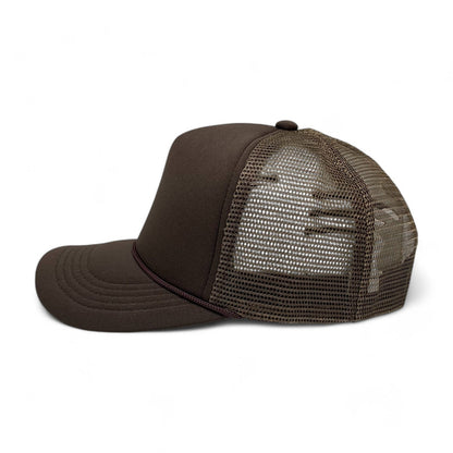 BASIC CAPS - Plain Foam Trucker Hat 8004