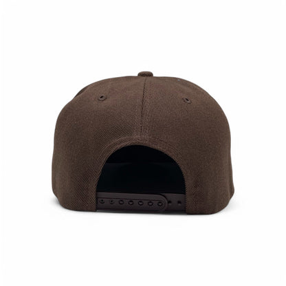 Basic Cap Plain Poly Snapback Hat 8002