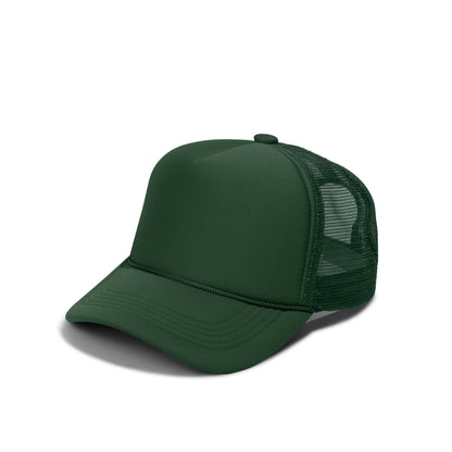 BASIC CAPS - Plain Foam Trucker Hat 8004
