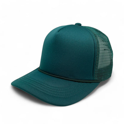 BASIC CAPS - Plain Foam Trucker Hat 8004