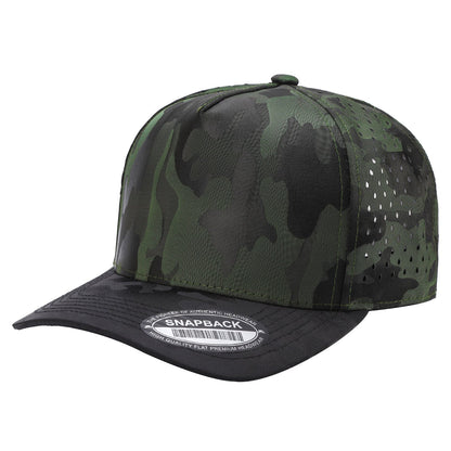 WAYCAP TCCL-TC Camo With Laser Vented Trucker Cap