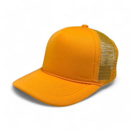 BASIC CAPS - Plain Foam Trucker Hat 8004