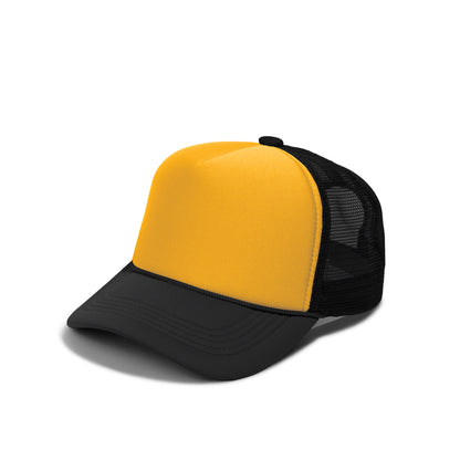 BASIC CAPS - Plain Foam Trucker Hat 8004