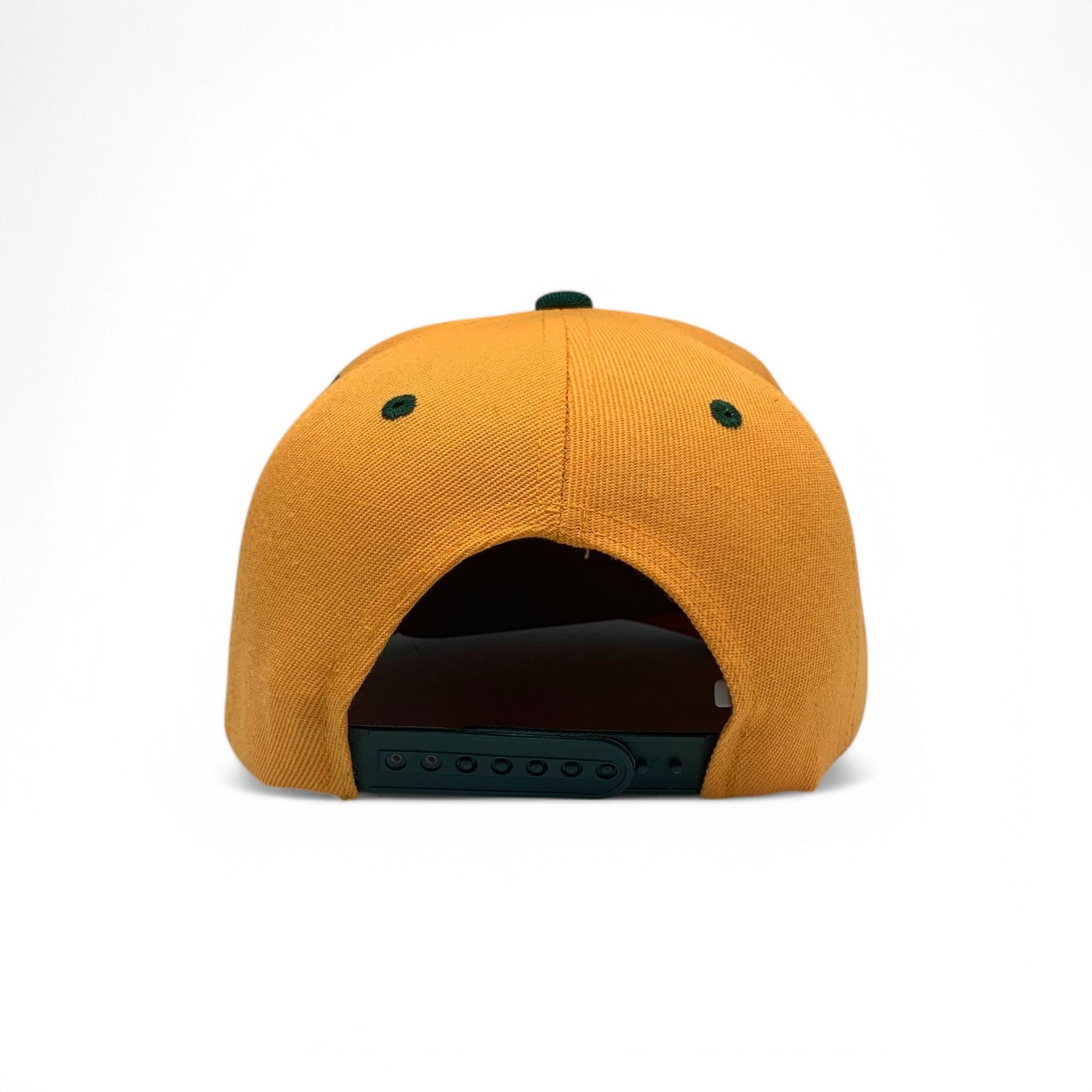 Basic Cap Plain Poly Snapback Hat 8002