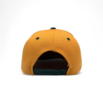 Basic Cap Plain Poly Snapback Hat 8002