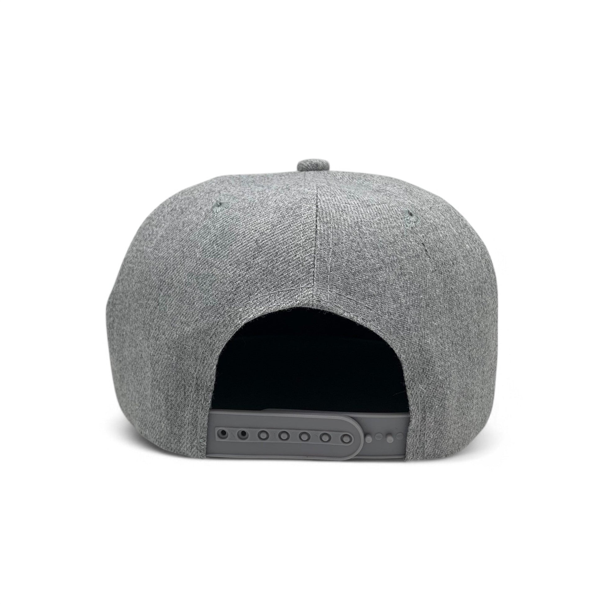 Basic Cap Plain Poly Snapback Hat 8002