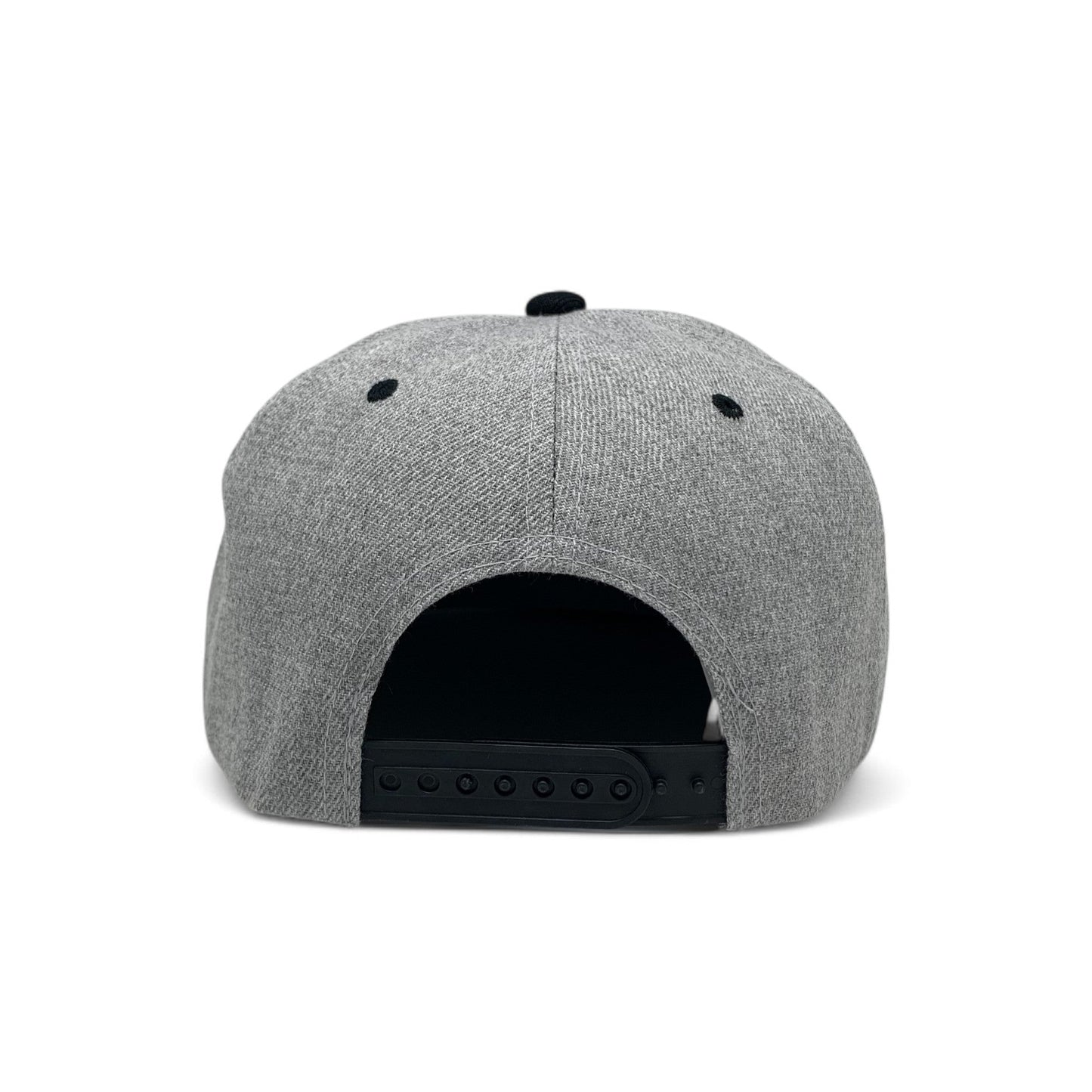Basic Cap Plain Poly Snapback Hat 8002