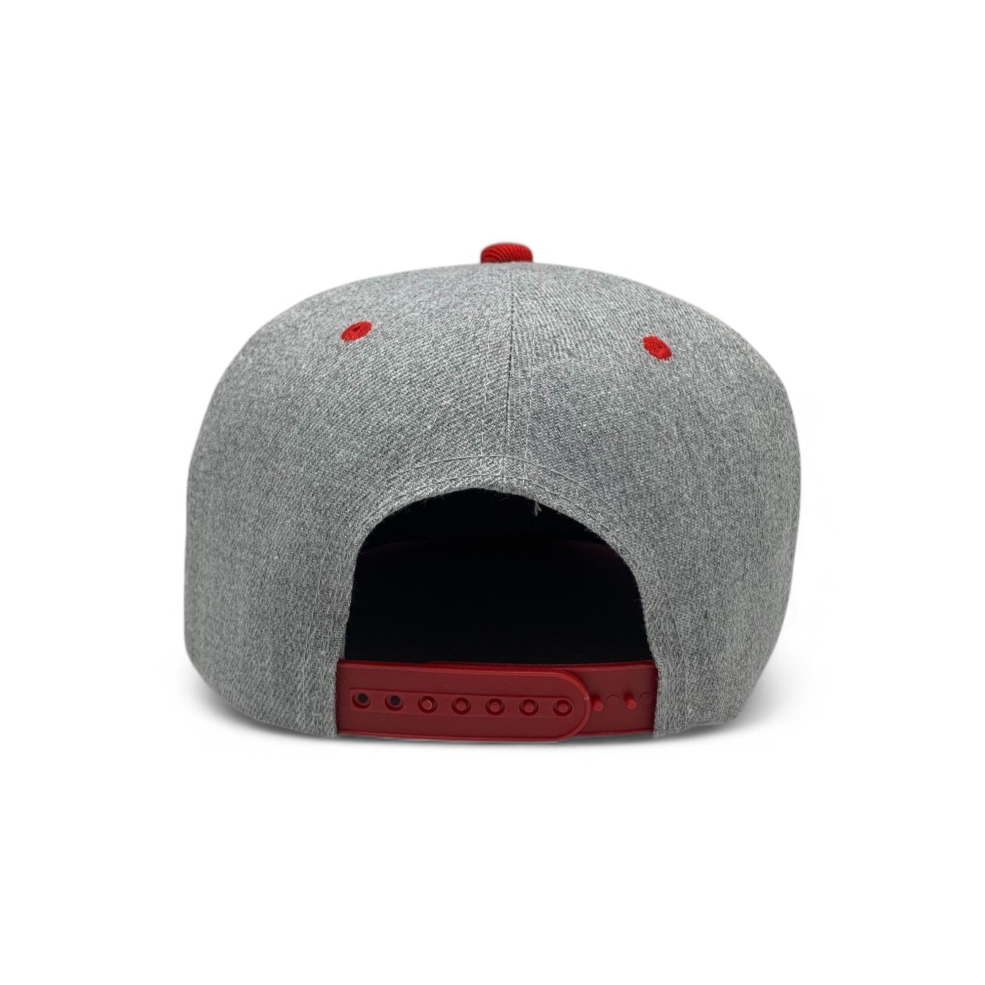 Basic Cap Plain Poly Snapback Hat 8002