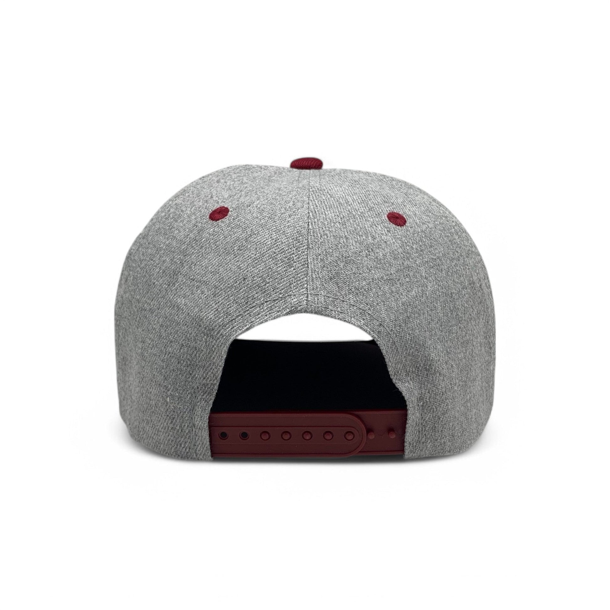 Basic Cap Plain Poly Snapback Hat 8002