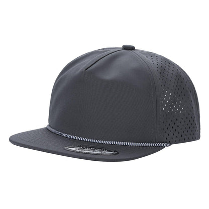 Waycap 5-Panel Waterproof Hat with Rope