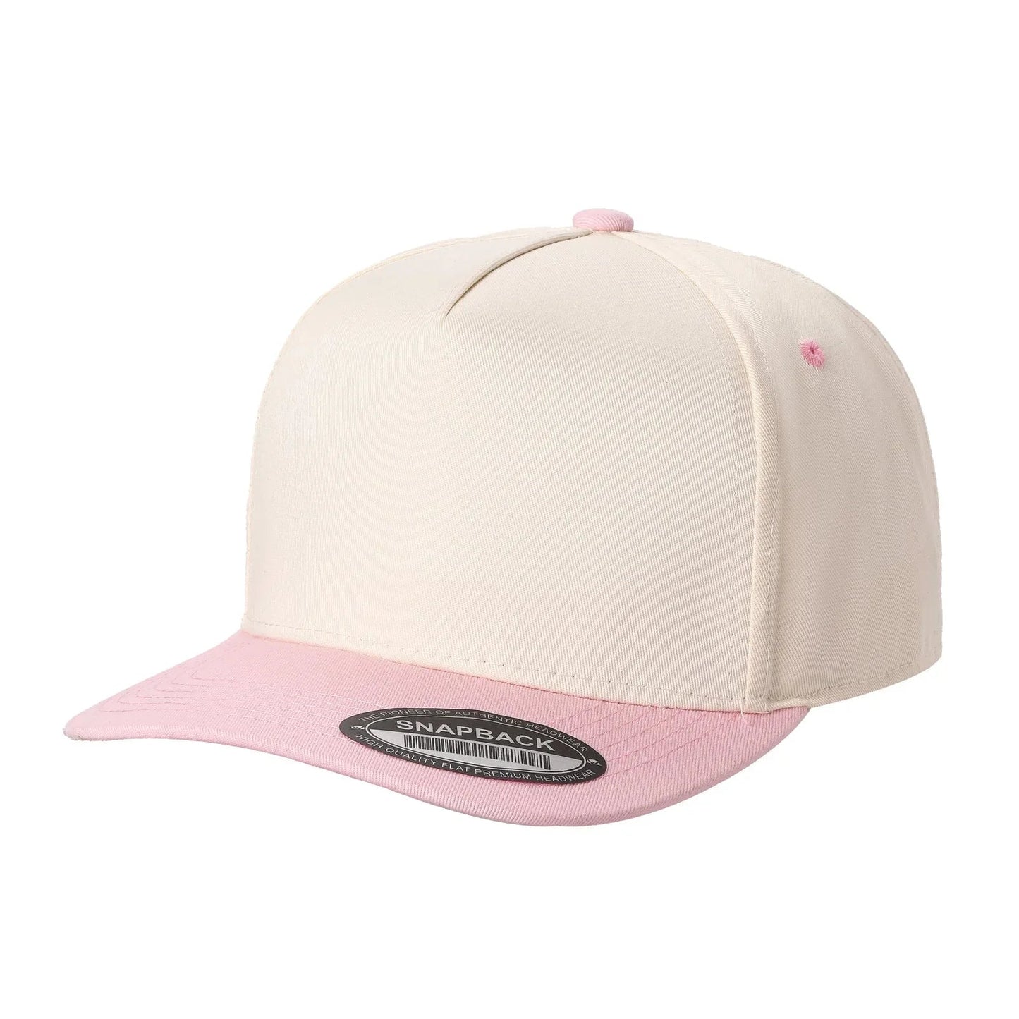 WAYCAP TC 5-Panel Snapback Hat TAN/BLK