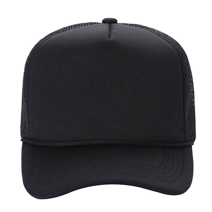 Classic Foam Front Trucker Hat With Mesh Back And Snapback Closure