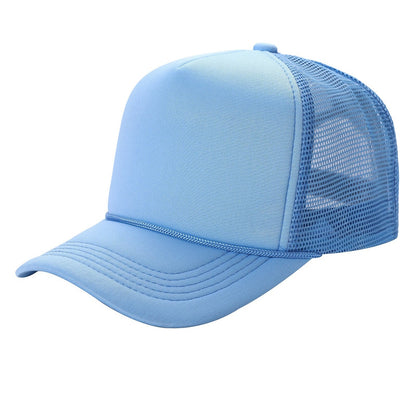 Classic Foam Front Trucker Hat With Mesh Back And Snapback Closure