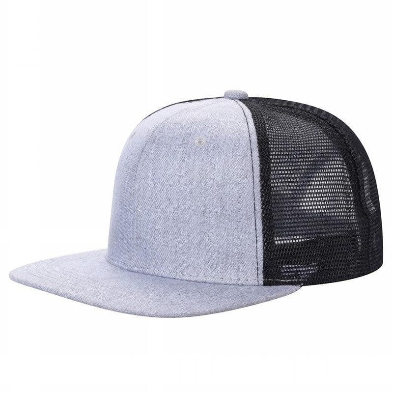 WAYCAP 6FTM 6 Panel Flat Bill Mesh Trucker Hat