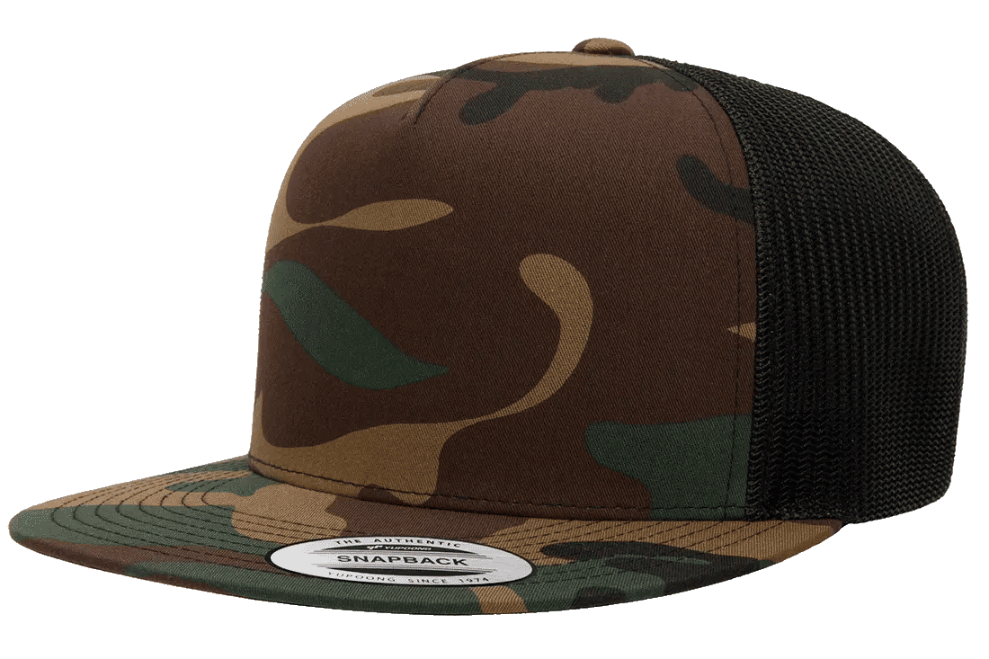 YP Classics Classic Trucker Camo Cap