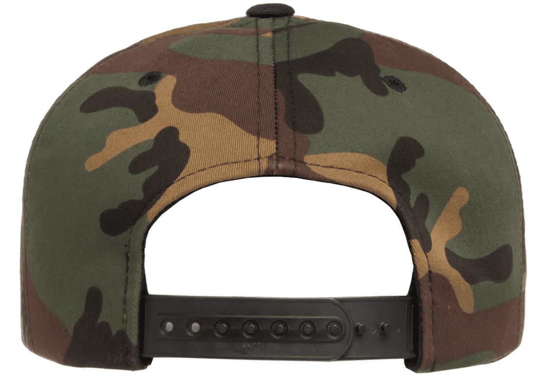 YP Classics Premium Snapback Camo Cap - 2-Tone