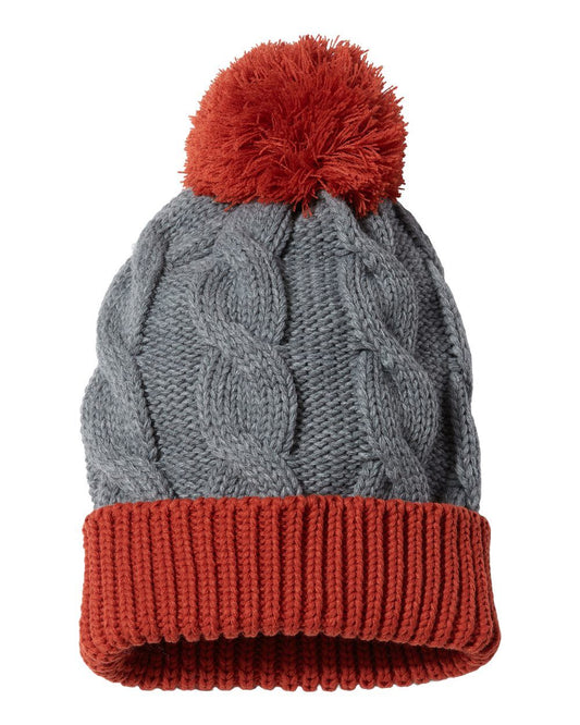 Richardson 141R Chunk Twist Cuffed Beanie, One Size