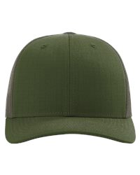 Richardson 112T Tactical Trucker Cap, Ripstop Front, Mesh Back