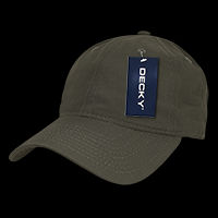 DECKY Premium 6 Panel Low Profile Relaxed Ripstop Dad Hat – Adjustable Buckle Cap