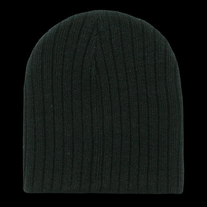Decky Cable Beanie – Snug-Fit Cuffless Knit Cap