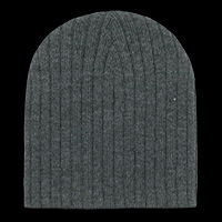 Decky Cable Beanie – Snug-Fit Cuffless Knit Cap