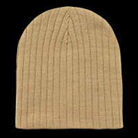 Decky Cable Beanie – Snug-Fit Cuffless Knit Cap