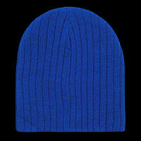 Decky Cable Beanie – Snug-Fit Cuffless Knit Cap