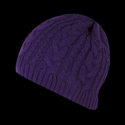 Braidy Knit Beanie – Classic Cable Knit Winter Cap