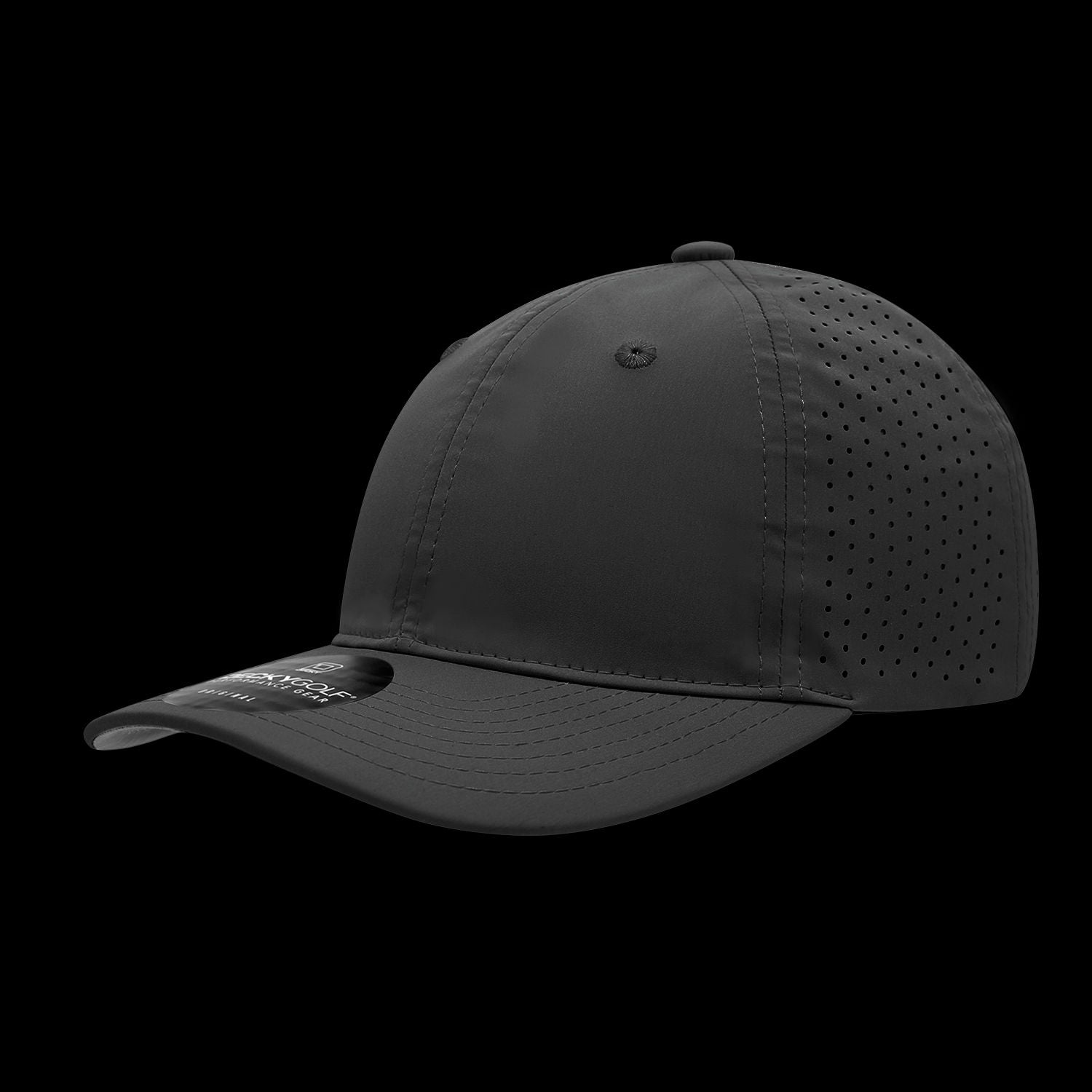 6 Panel Relaxed Perforated Cap – Adjustable Lightweight Sport Hat