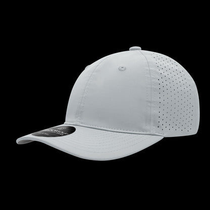 6 Panel Relaxed Perforated Cap – Adjustable Lightweight Sport Hat