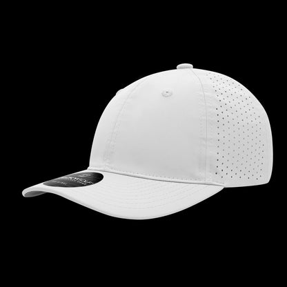 6 Panel Relaxed Perforated Cap – Adjustable Lightweight Sport Hat