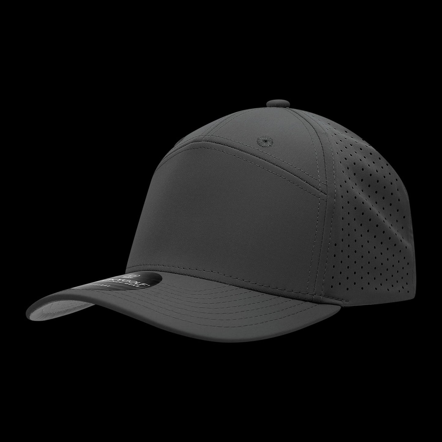 7 Panel Perforated Cap – Breathable Streetwear Headwear