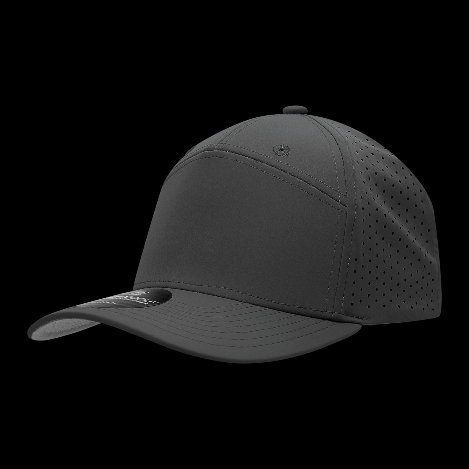 7 Panel Perforated Cap – Breathable Streetwear Headwear