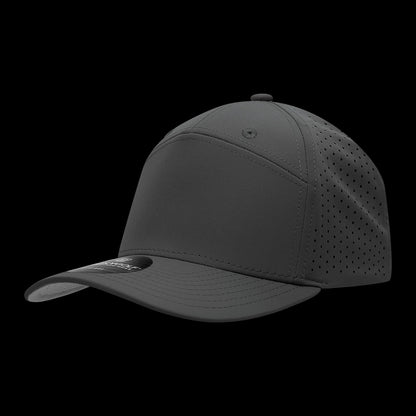 7 Panel Perforated Cap – Breathable Streetwear Headwear