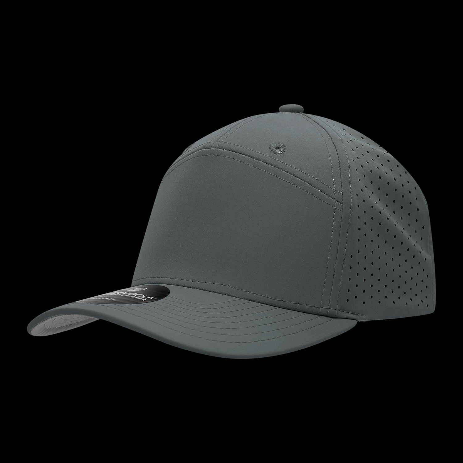 7 Panel Perforated Cap – Breathable Streetwear Headwear