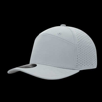 7 Panel Perforated Cap – Breathable Streetwear Headwear